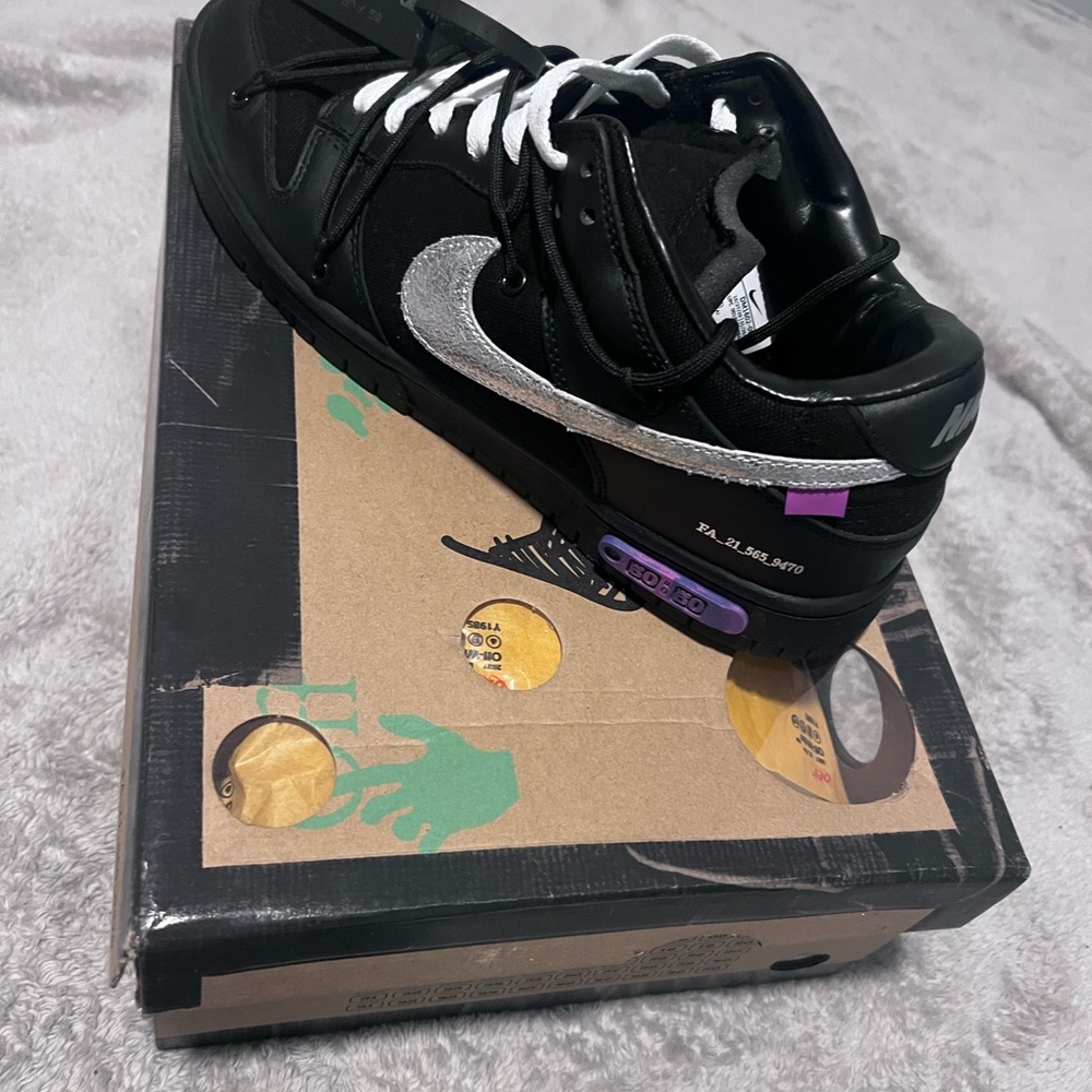 Off white x nike dunk low `lot 50 of 50’